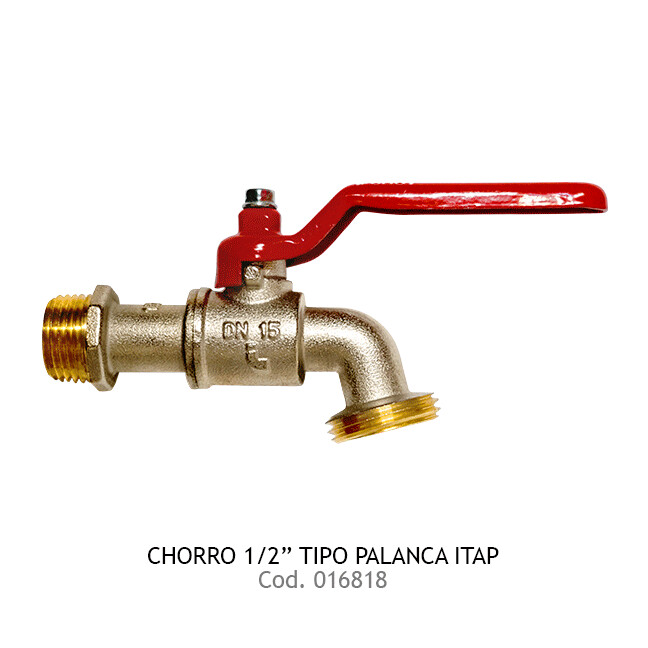 Chorro 1/2&quot; tipo Palanca