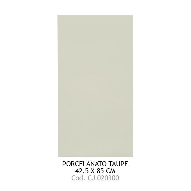 Porcelanato Taupe 42.5 x 85 cm