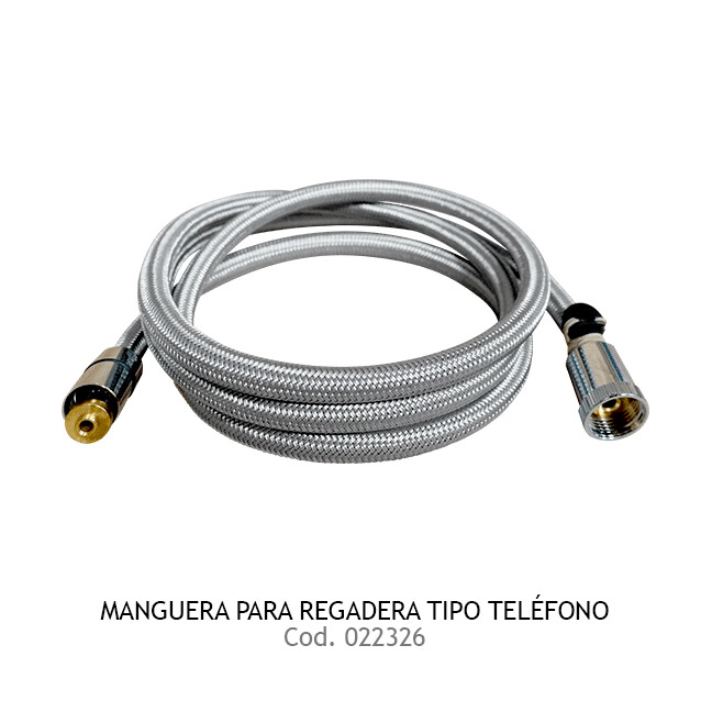 MANGUERA PARA REGADERA TIPO TELEFONO