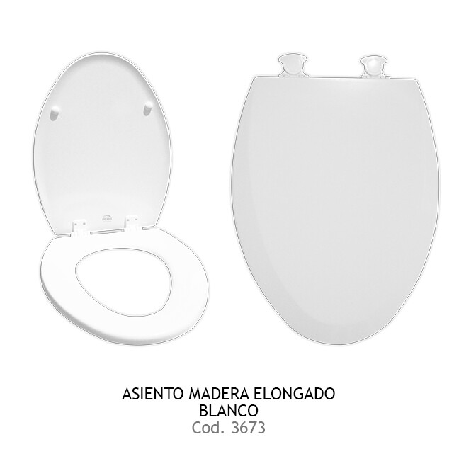 Asiento Madera Elogando Blanco