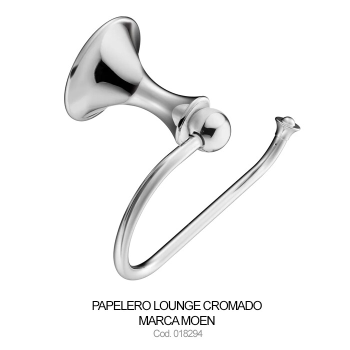 Papelero Lounge cromado