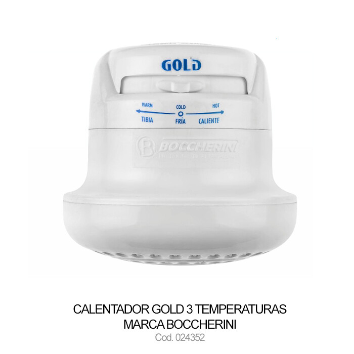 Calentador de ducha Gold