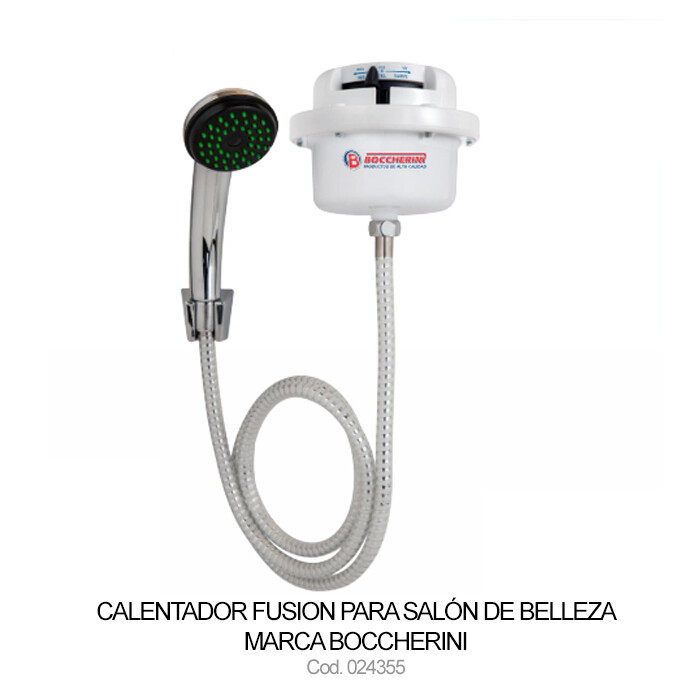 Calentador de ducha Fusión para salón de belleza