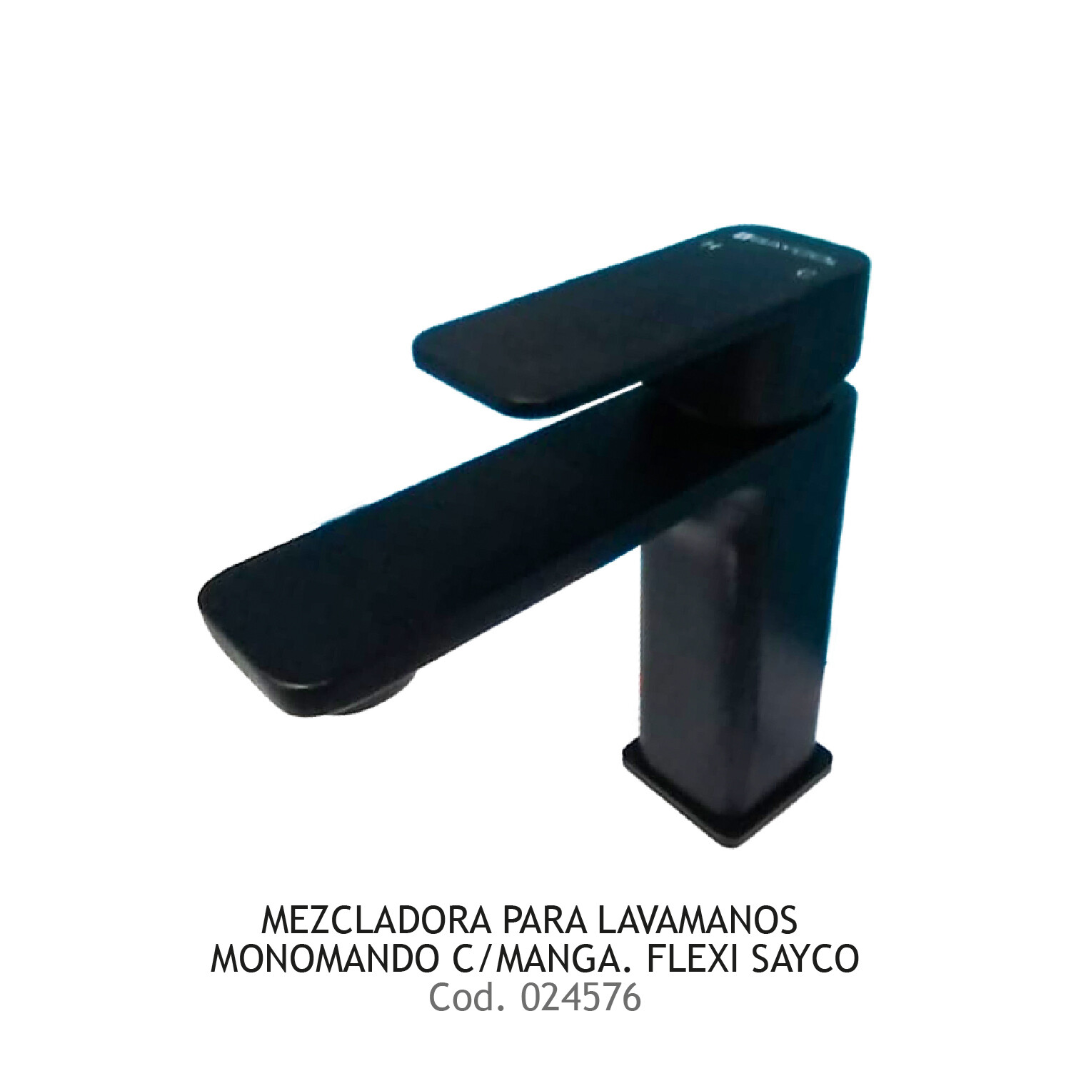 Mezcladora P/Lavamanos Monomando C/Manga Flexi SAYCO