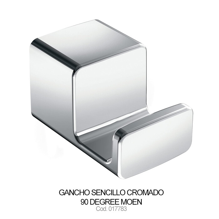 Gancho Degree 90 cromado