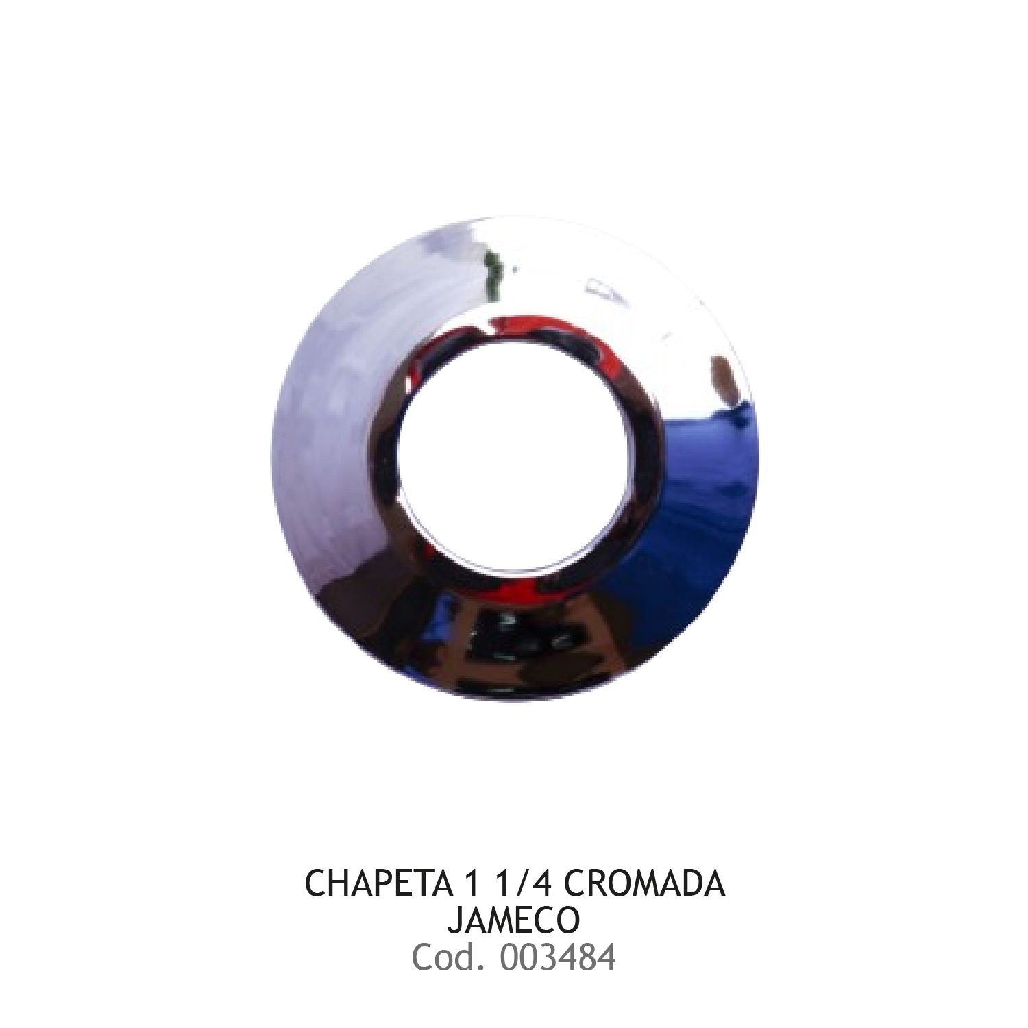 CHAPETA 1 1/4 CROMADA  JAMECO