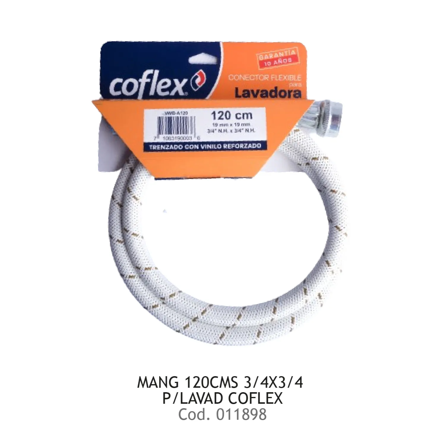 MANG 120CMS 3/4X3/4 P/LAVAD COFLEX