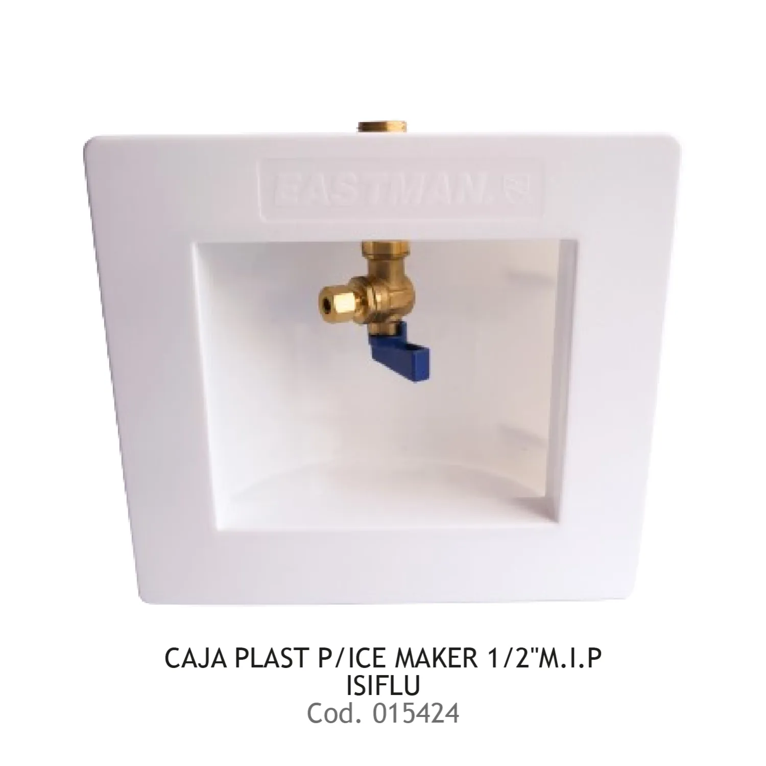 CAJA PLAST P/ICE MAKER 1/2&quot;M.I.P ISIFLU