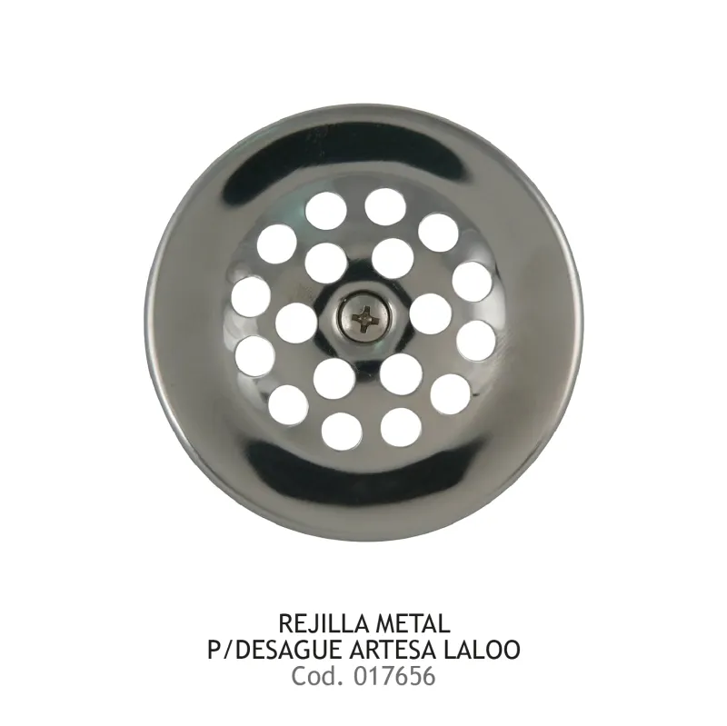 REJILLA METAL P/DESAGUE ARTESA LALOO