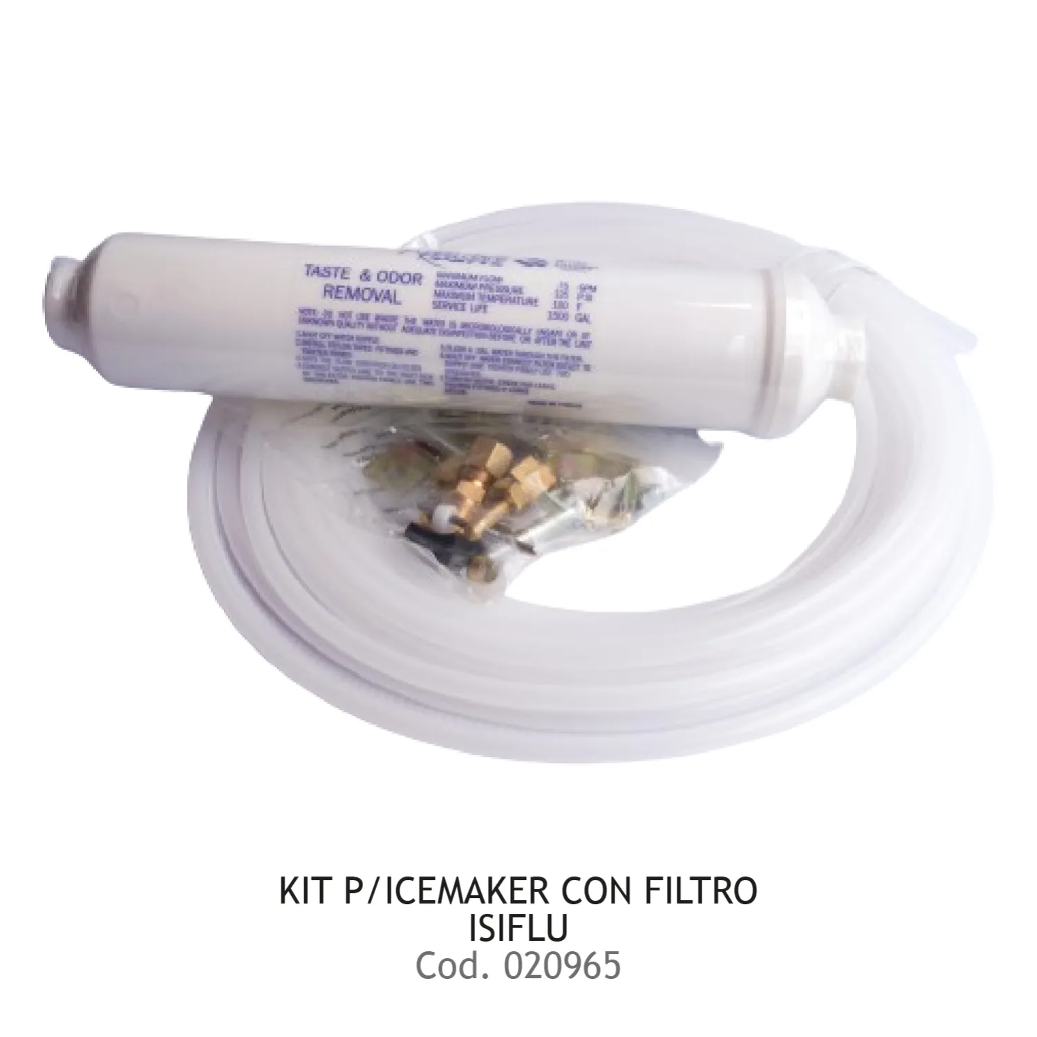 KIT P/ICEMAKER CON FILTRO ISIFLU&quot;