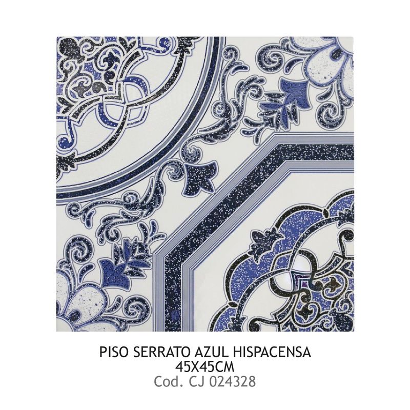 PISO SERRATO AZUL HISPACENSA