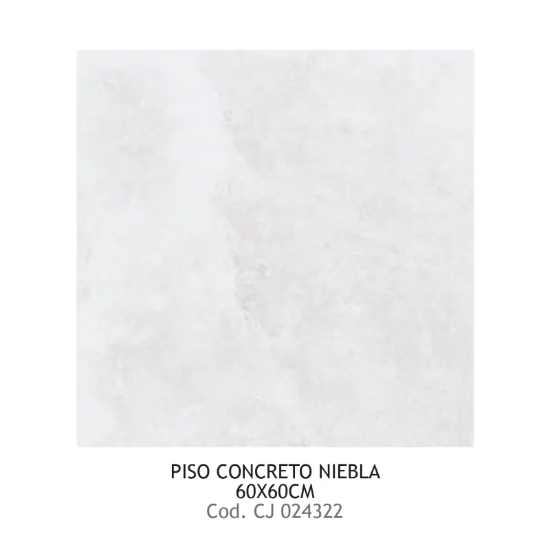 Piso Concreto Niebla