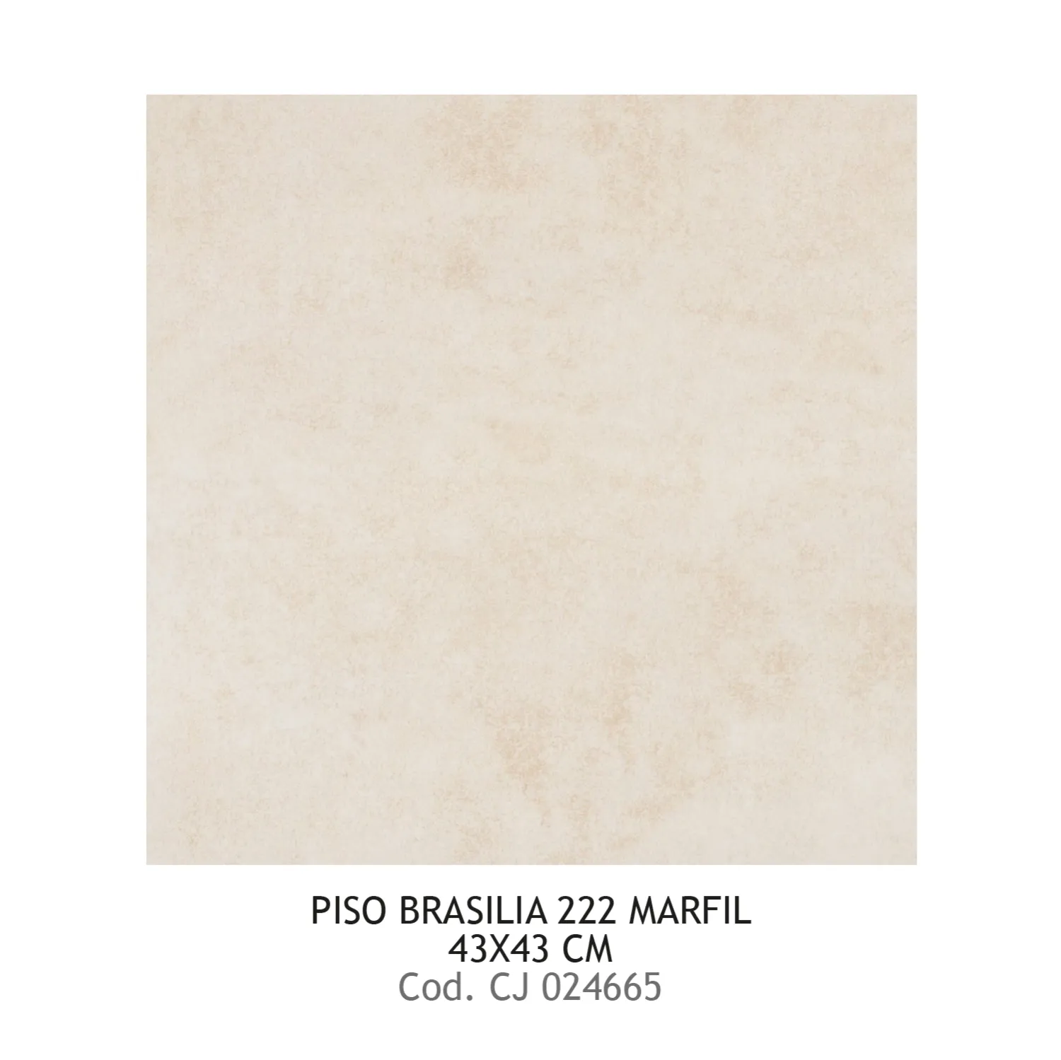 Piso Brasilia 222 Marfil