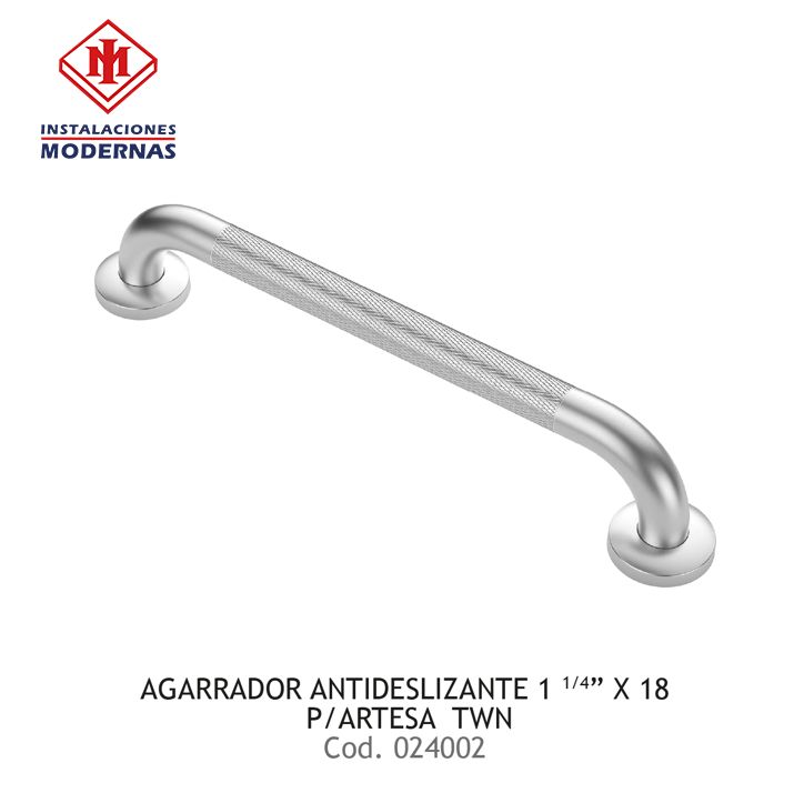 Agarrador para artesa antideslizante 18&quot;