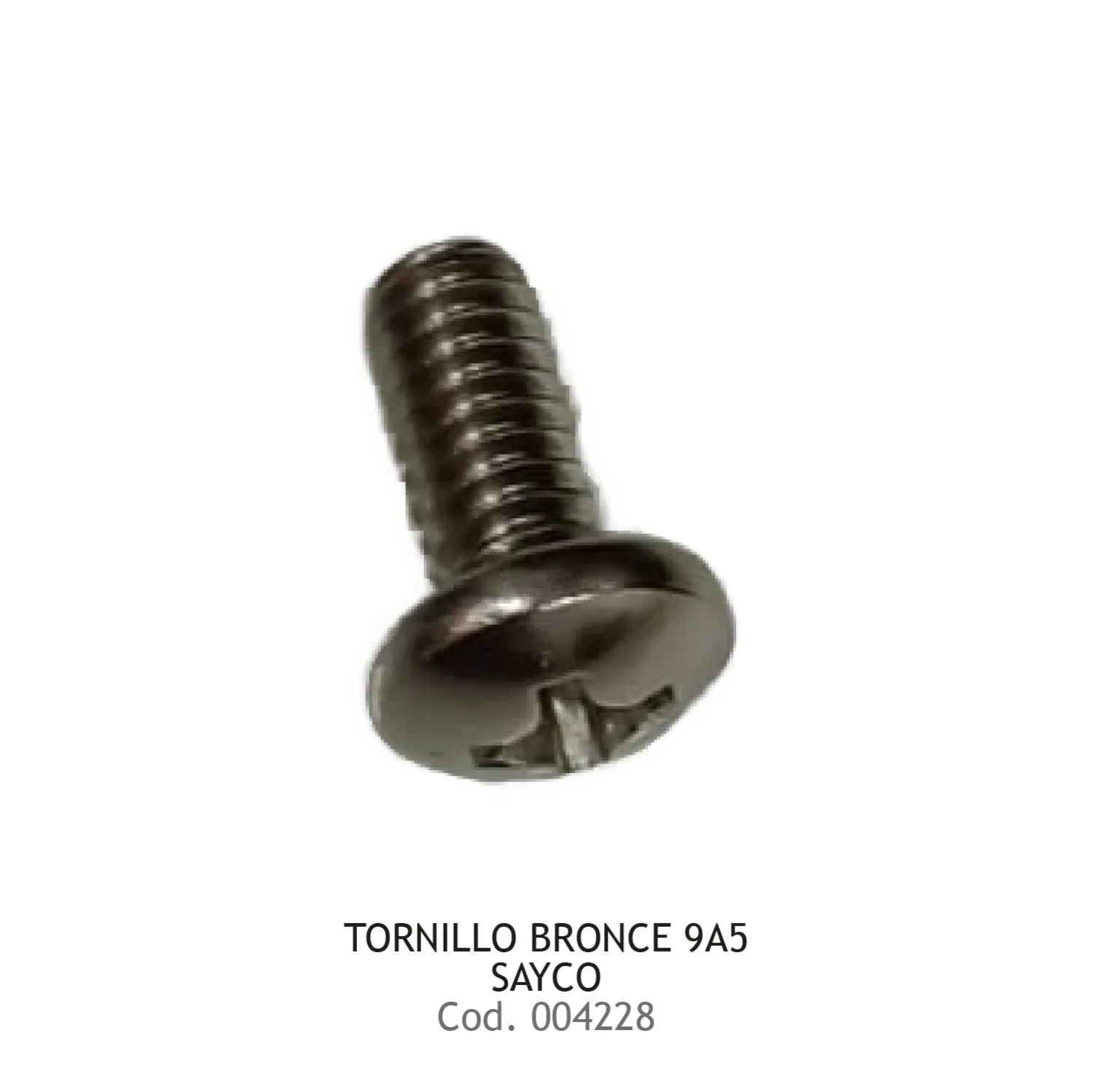 TORNILLO BRONCE 9A5 SAYCO
