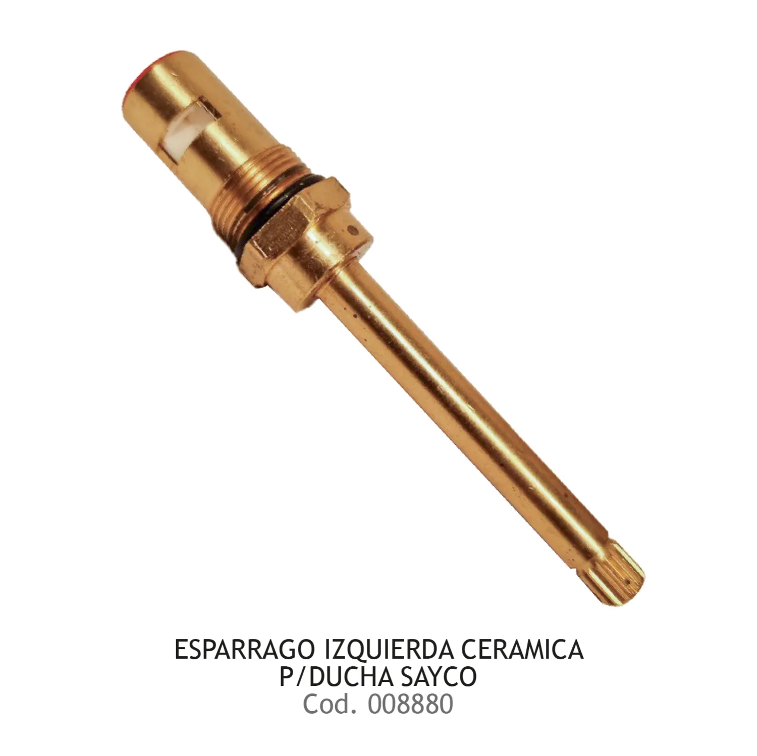 ESPARRAGO IZQ CERAM P/DUCHA SA