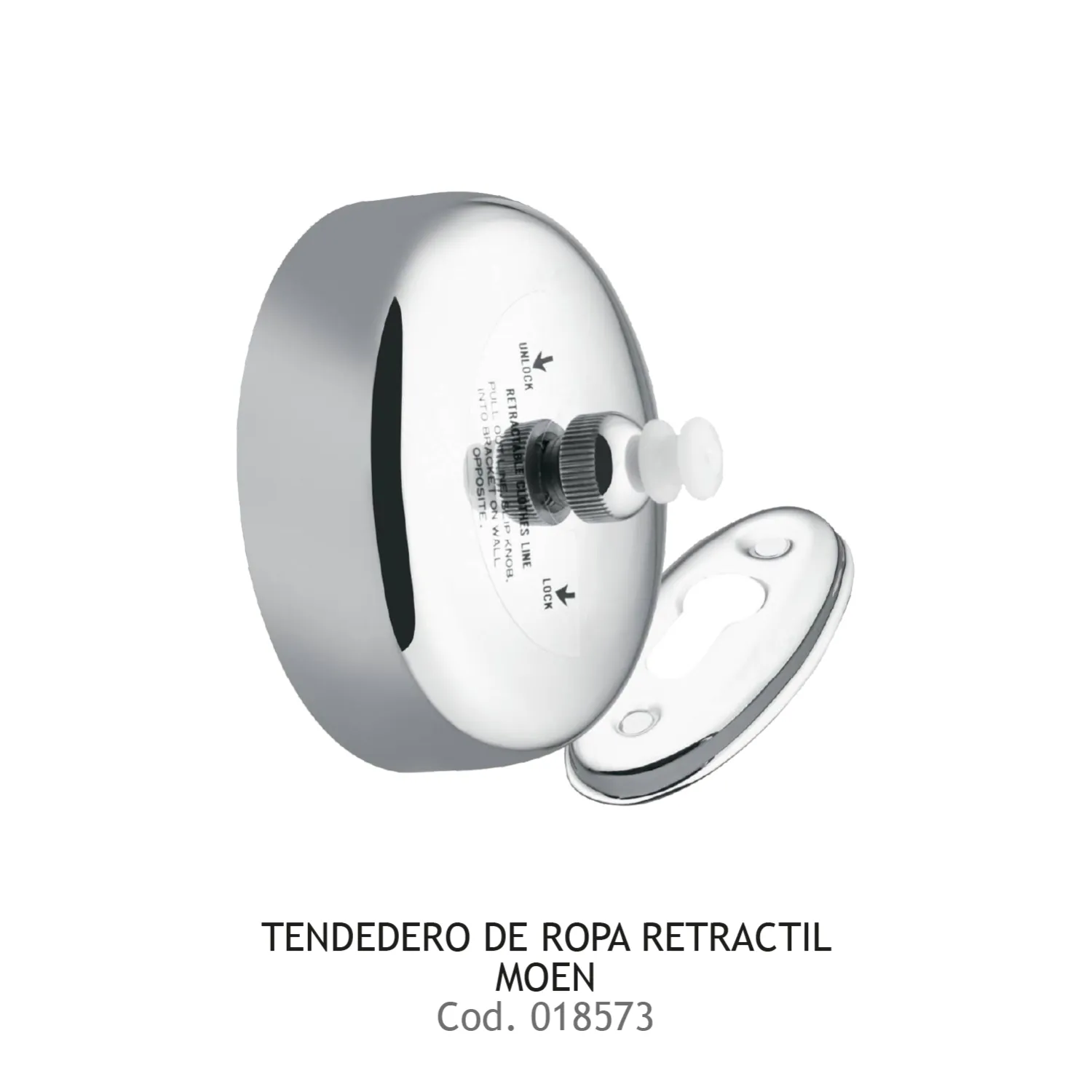 TENDEDERO DE ROPA RETRACTIL MOEN