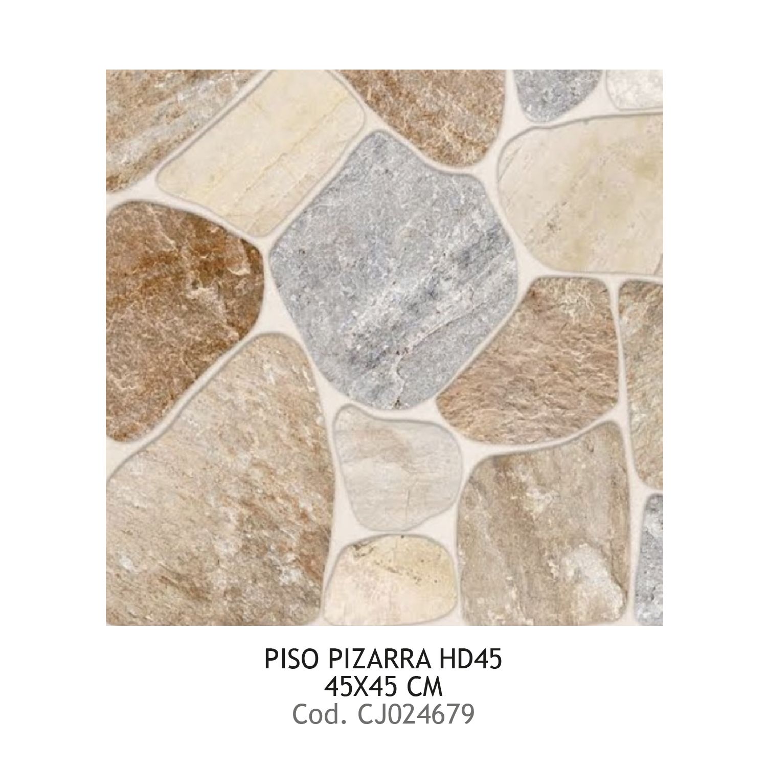 Piso Pizarra 45x45