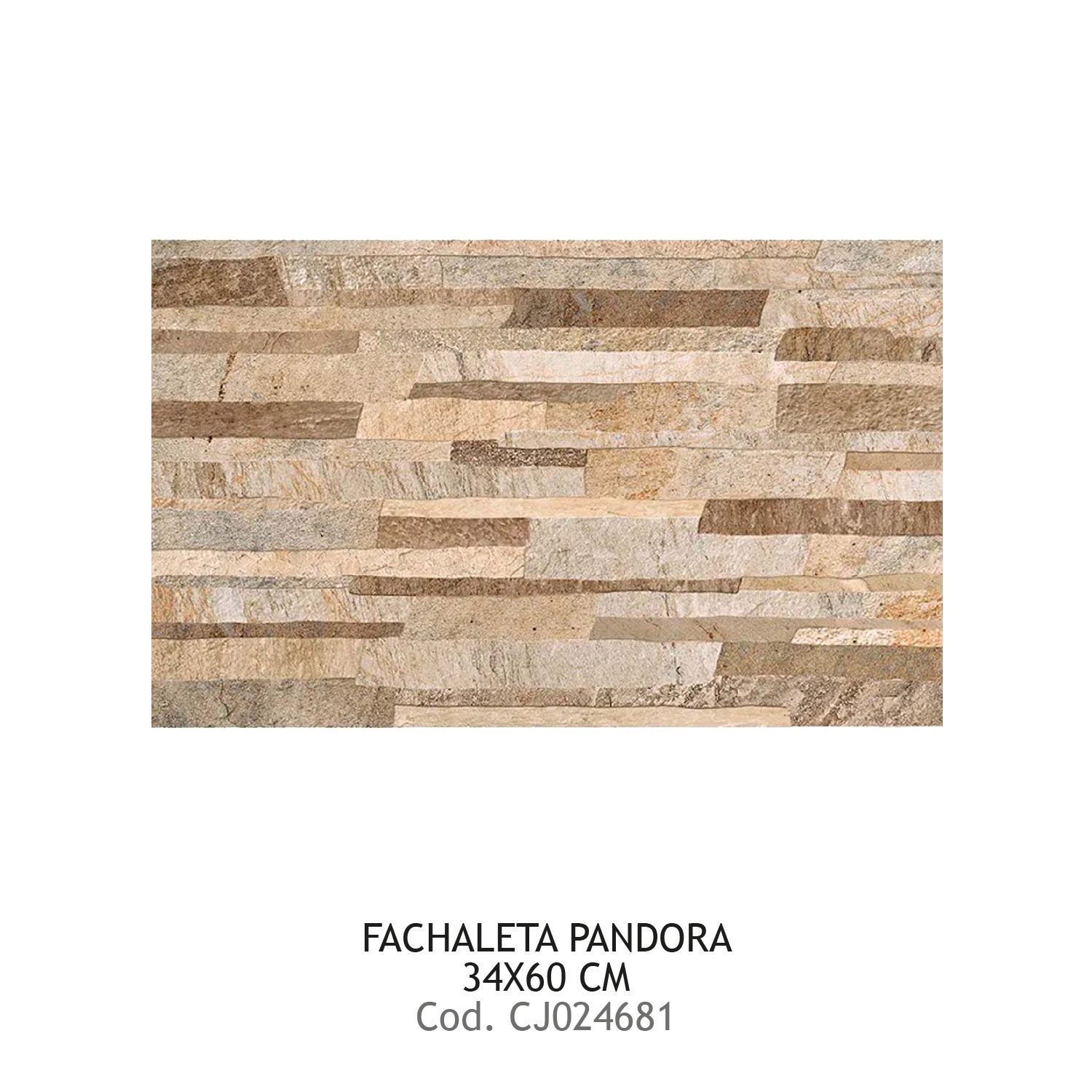 Fachaleta Pandora 34x60