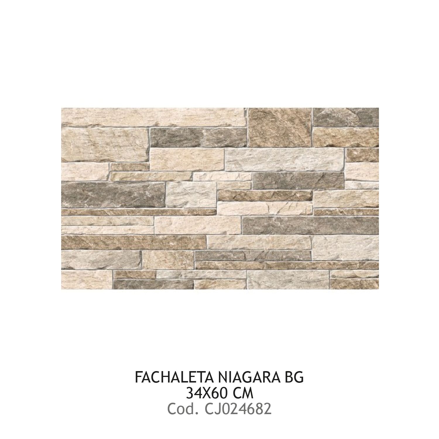 Fachaleta Niagara BG 34x60