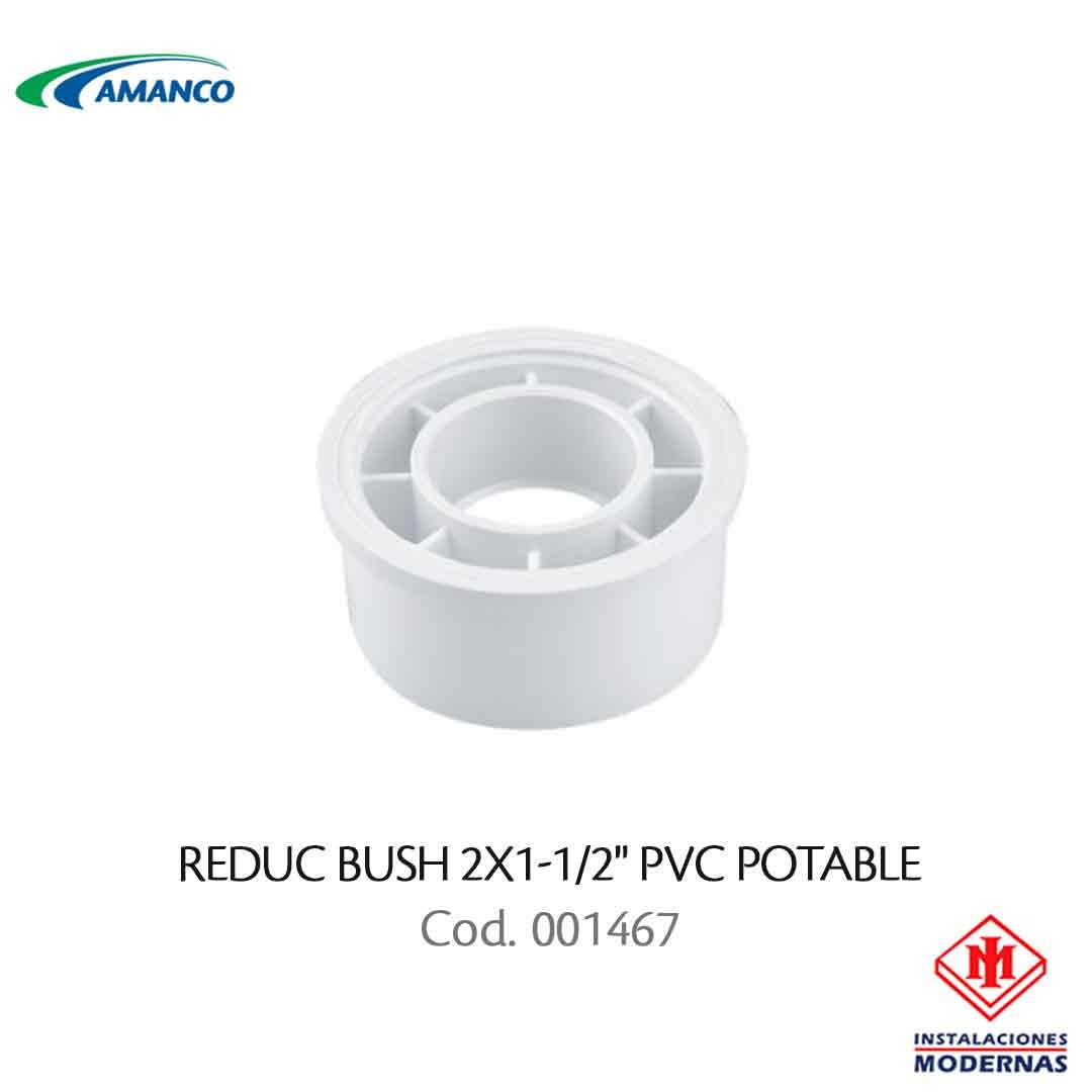 REDUC BUSH 2X1-1/2&quot; PVC POTABLE