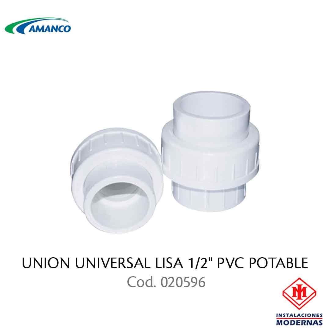 UNION UNIVERSAL LISA 1/2&quot; PVC POTABLE