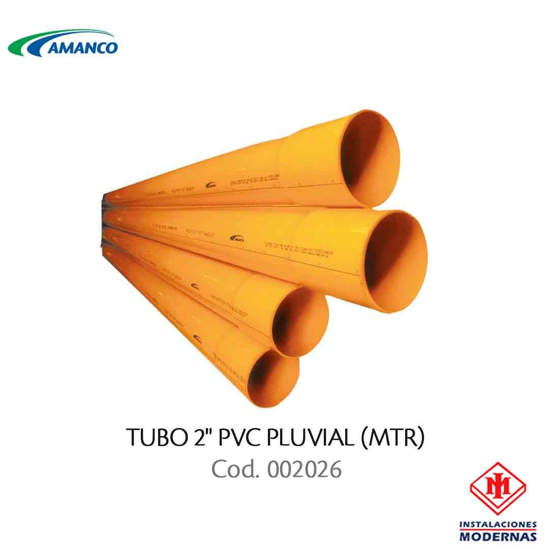 TUBO 2&quot; PVC PLUVIAL (MTR)