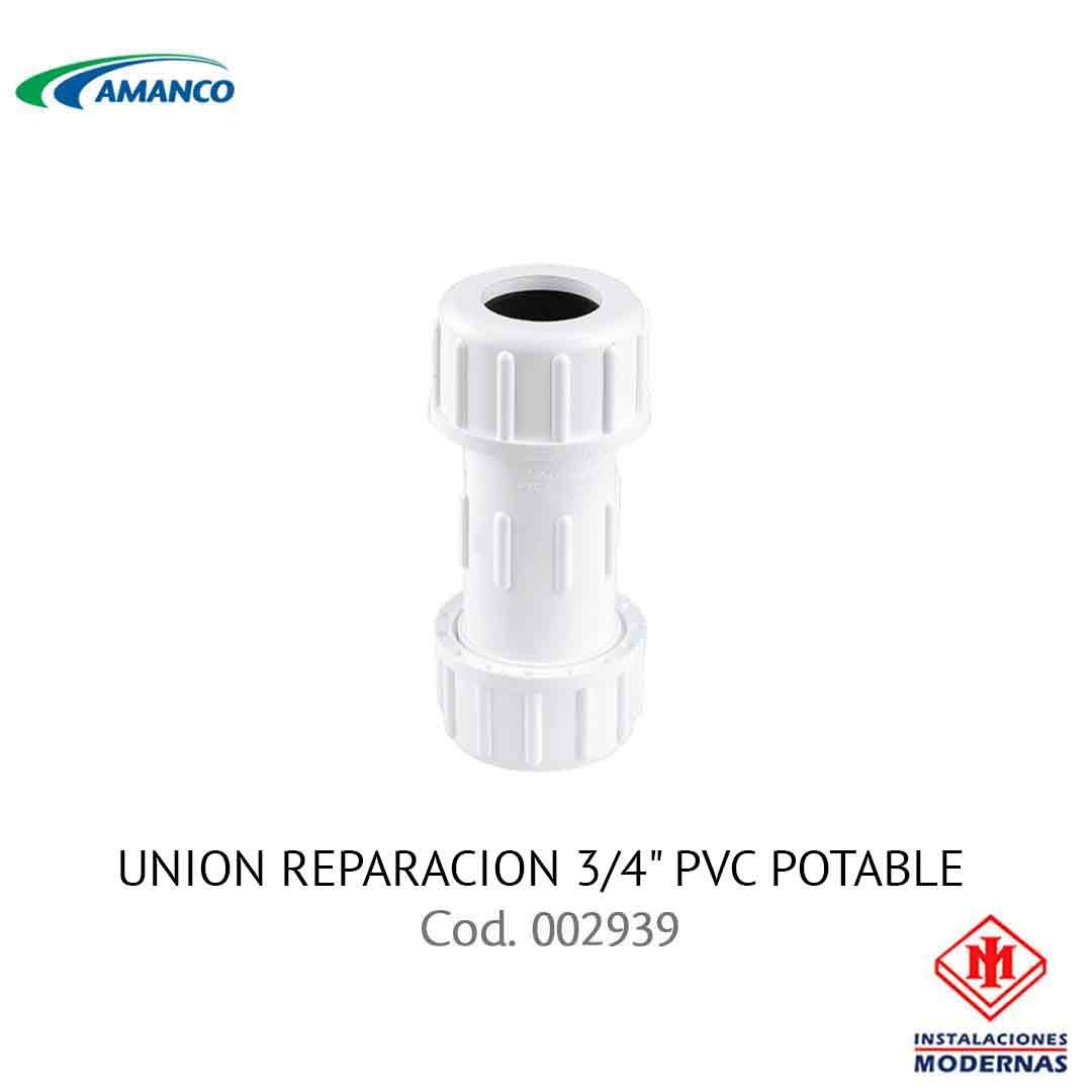UNION REPARACION 3/4&quot; PVC POTA