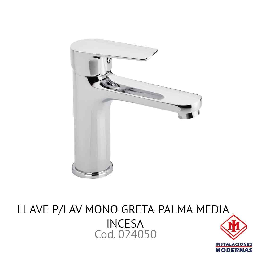 LLAVE P/LAV MONO GRETA-PALMA MEDIA INCESA