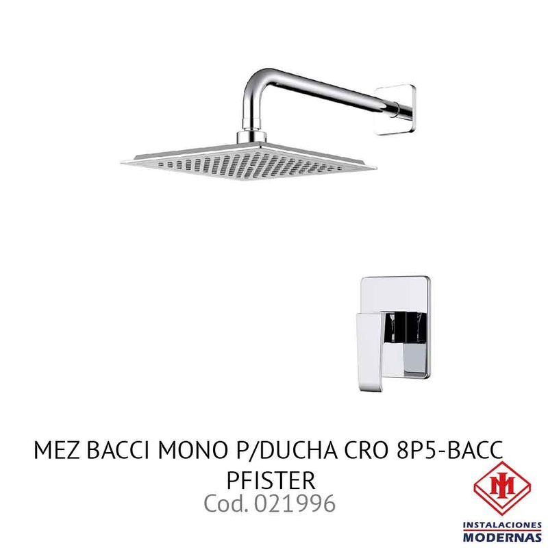 MEZ BACCI MONO P/DUCHA CRO 8P5-BACC PFISTER