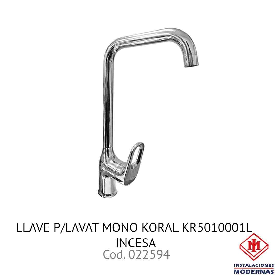 LLAVE P/LAVAT MONO KORAL KR5010001L INCESA