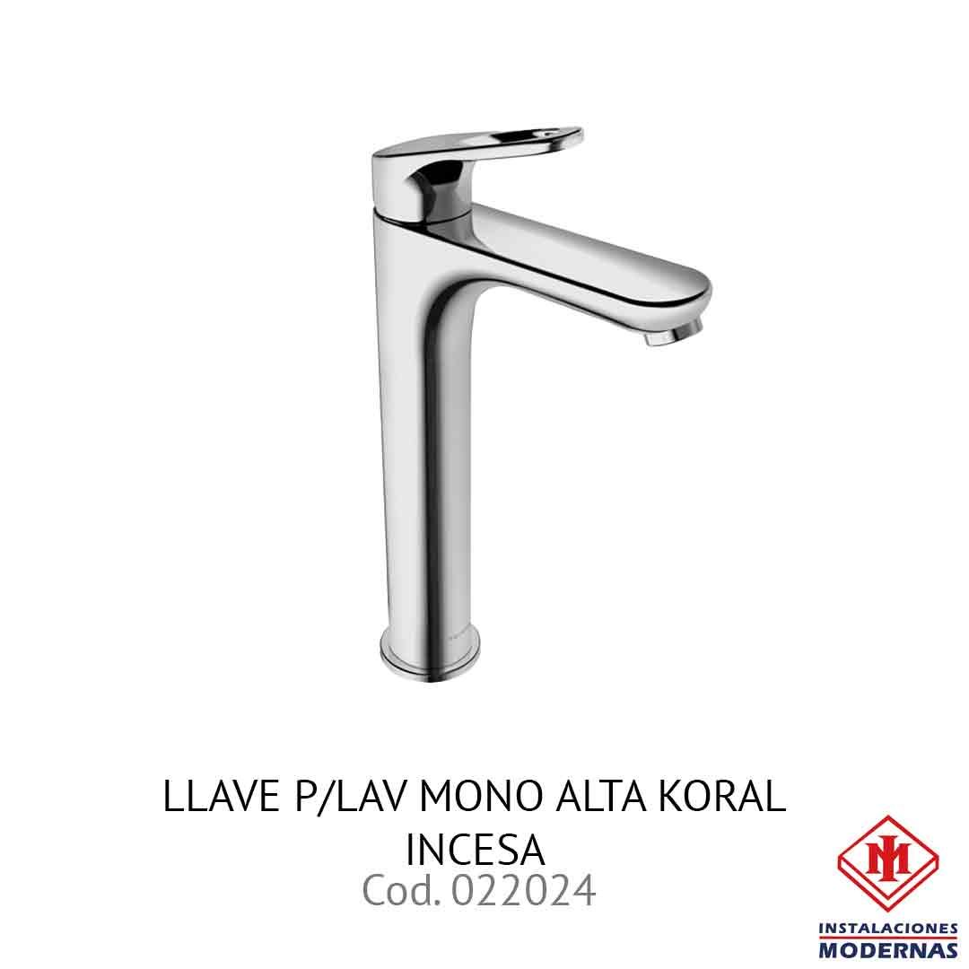 LLAVE P/LAV MONO ALTA KORAL INCESA
