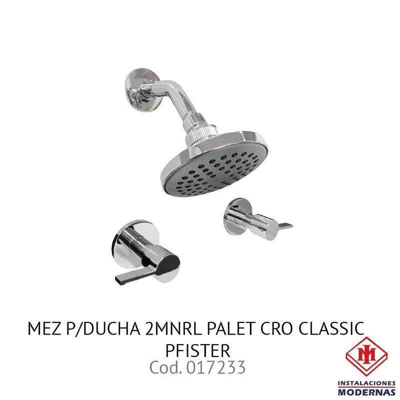MEZ P/DUCHA 2MNRL PALET CRO CLASSIC PFISTER