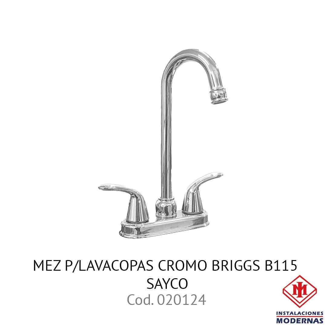 MEZ P/LAVACOPAS CROMO BRIGGS B115 SAYCO