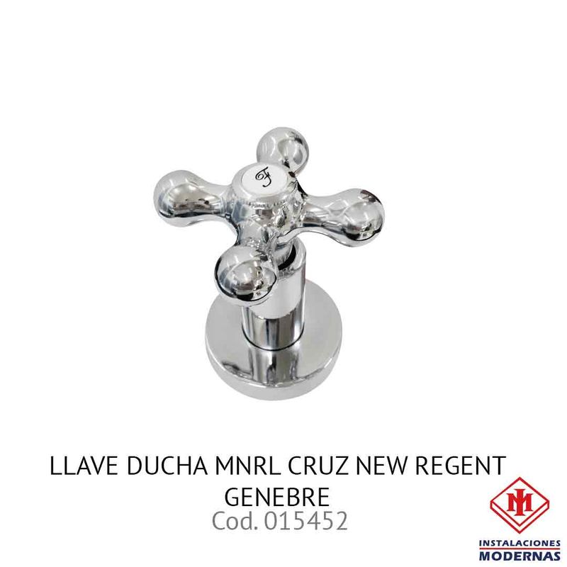 LLAVE DUCHA MNRL CRUZ NEW REGENT GENEBRE