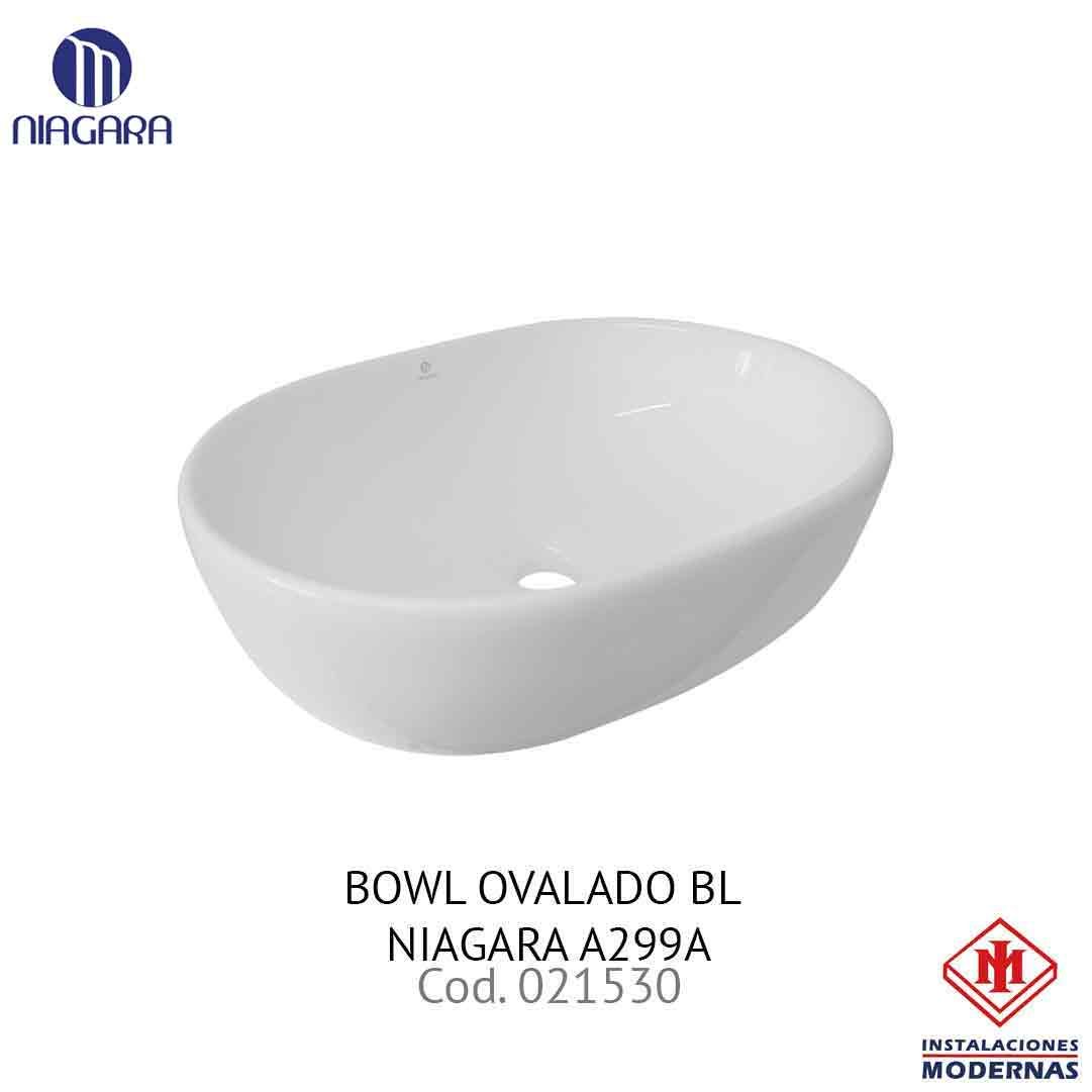 BOWL OVALADO BL NIAGARA A299A