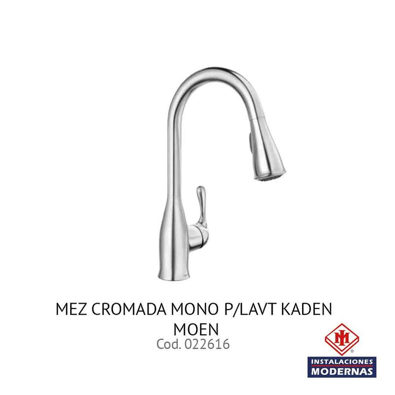 MEZ CROMADA MONO P/LAVT KADEN MOEN