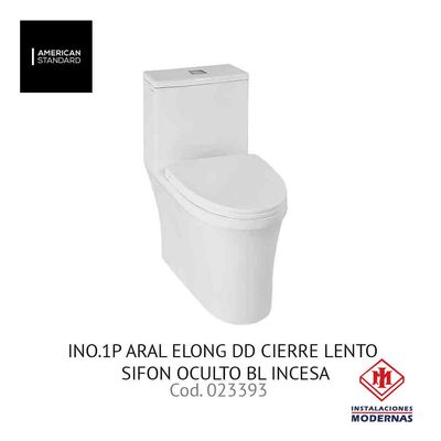 INO.1P ARAL ELONG DD CIERRE LENTO SIFON OCULTO BL INCESA