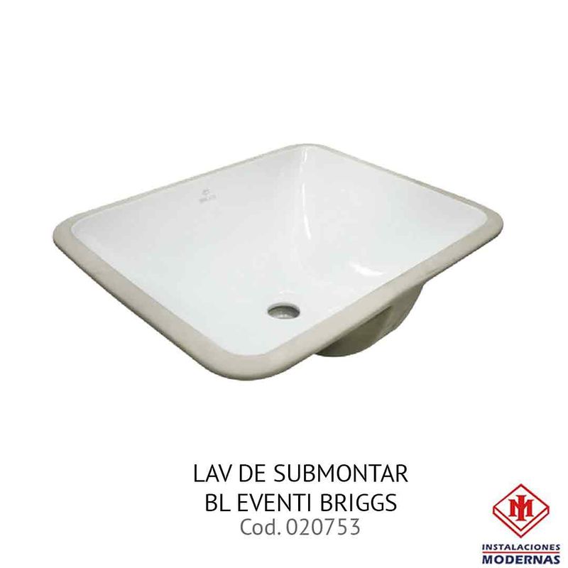 LAV DE SUBMONTAR BL EVENTI BRIGGS
