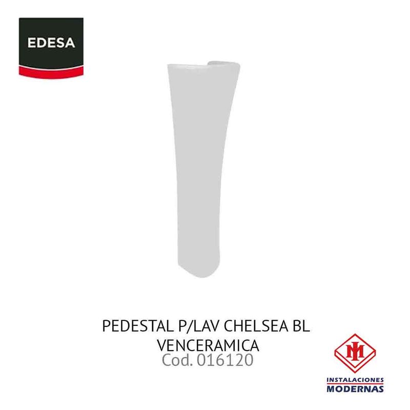 PEDESTAL P/LAV CHELSEA BL VENCERAMICA