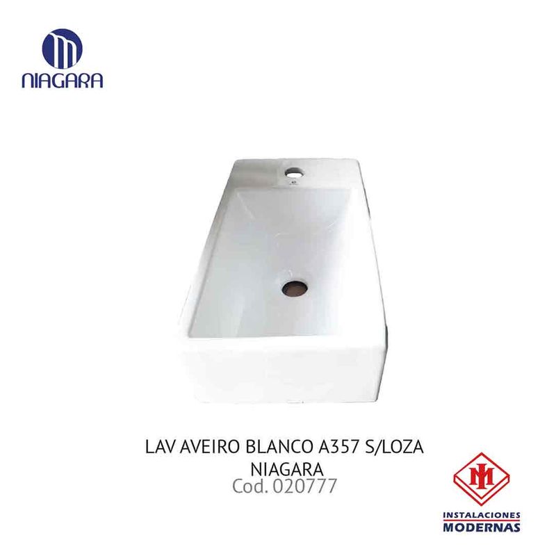 LAV AVEIRO BLANCO A357 S/LOZA NIAGARA