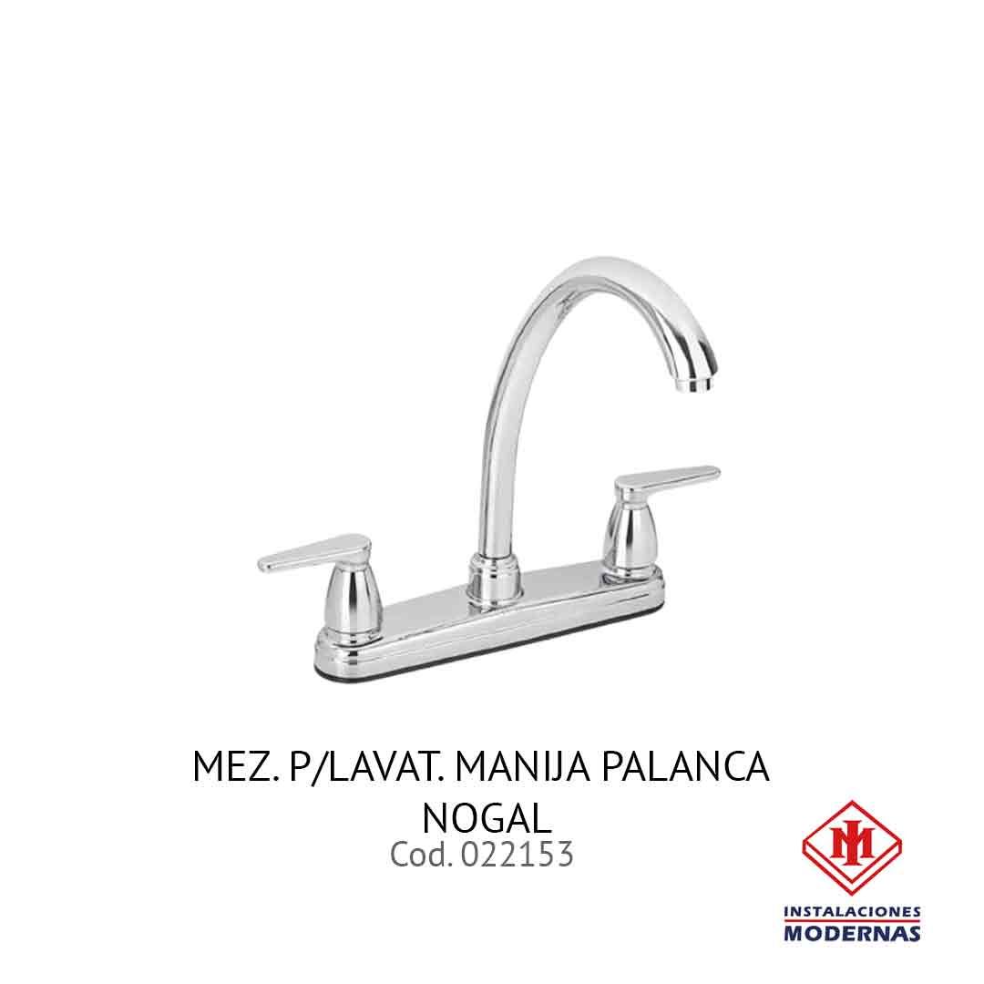 MEZ. P/LAVAT. MANIJA PALANCA NOGAL