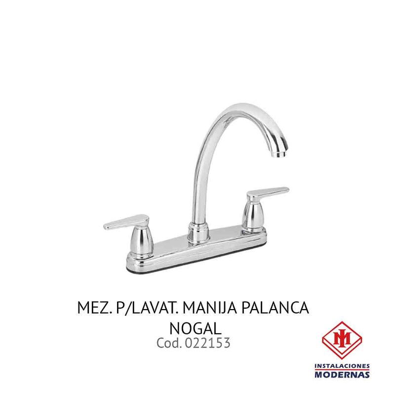 MEZ. P/LAVAT. MANIJA PALANCA NOGAL
