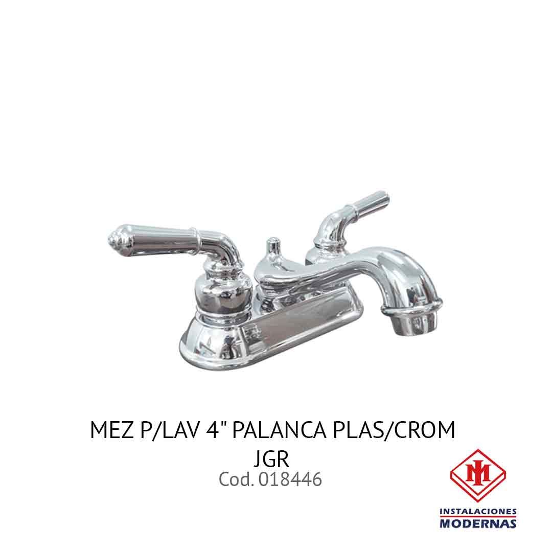MEZ P/LAV 4&quot; PALANCA PLAS/CROM JGR