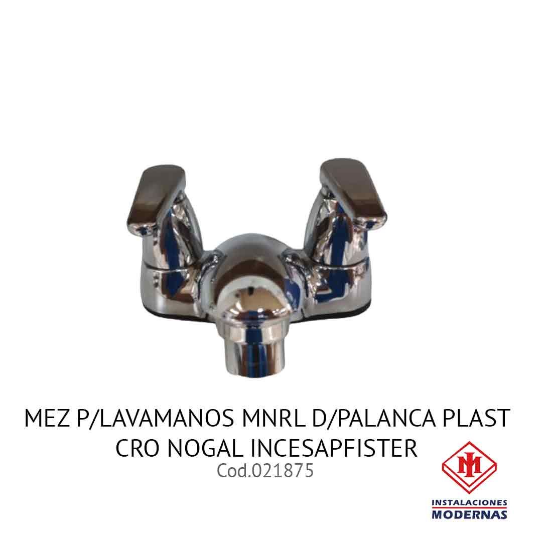 MEZ P/LAVAMANOS MNRL D/PALANCA PLAST CRO NOGAL INCESA