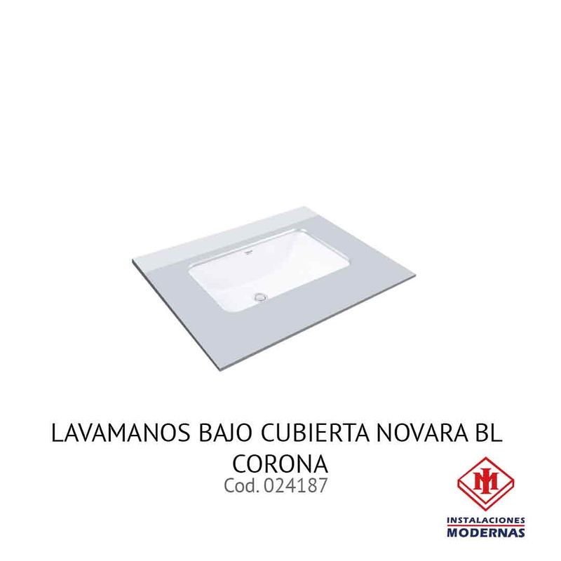 LAVAMANOS BAJO CUBIERTA NOVARA BL CORONA