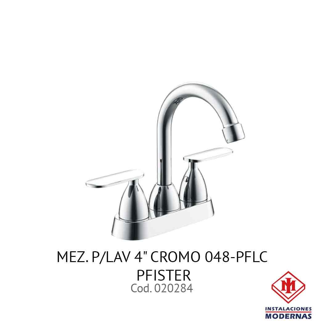 MEZ. P/LAV 4&quot; CROMO 048-PFLC PFISTER
