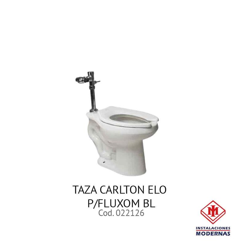 TAZA CARLTON ELO P/FLUXOM BL