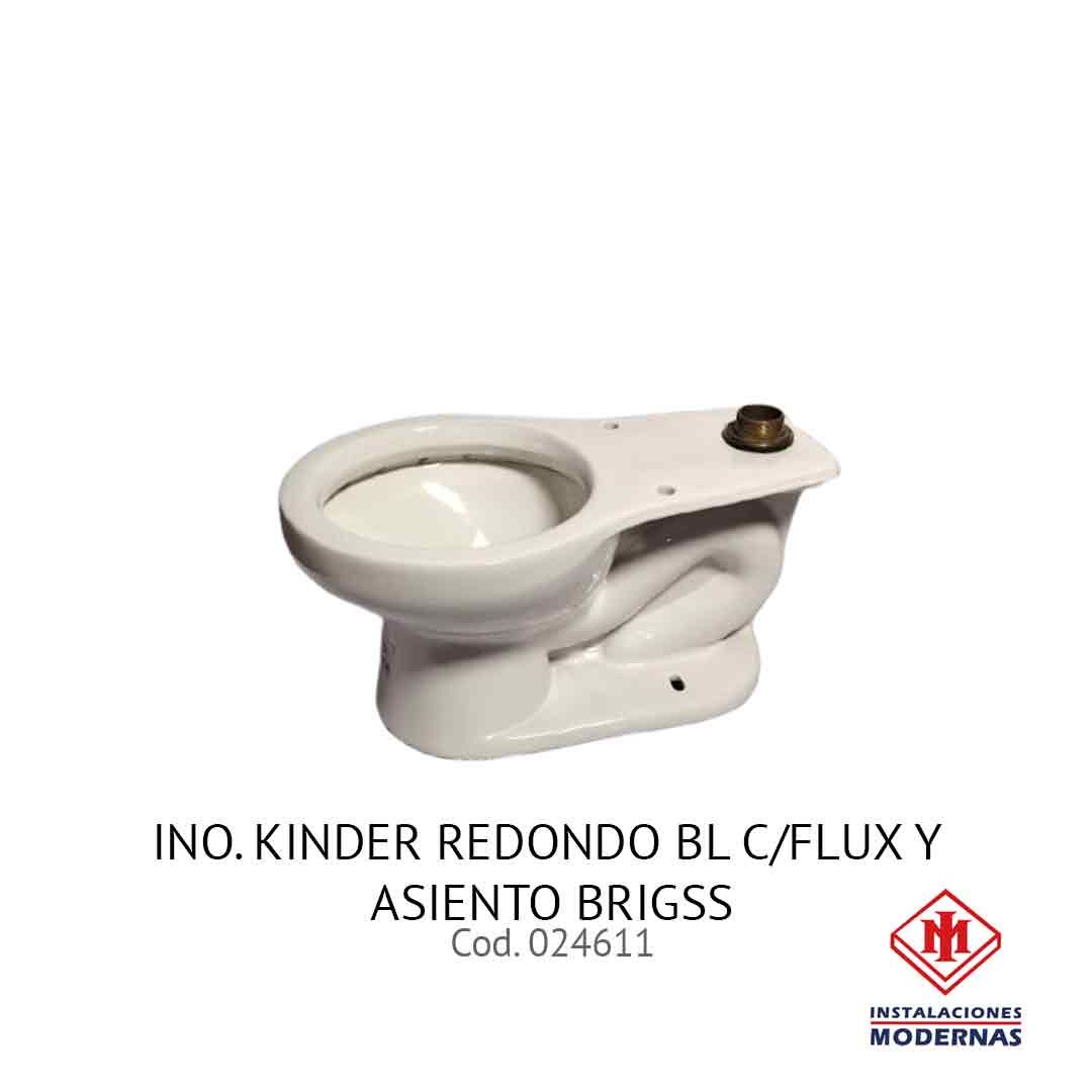 INO. KINDER REDONDO BL C/FLUX Y ASIENTO BRIGSS