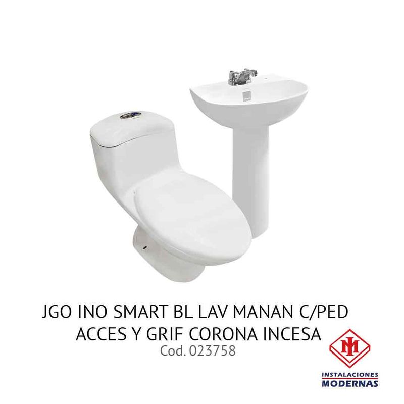 JGO INO SMART BL LAV MANAN C/PED ACCES Y GRIF CORONA INCESA